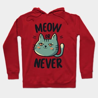 Meow or Never Hoodie